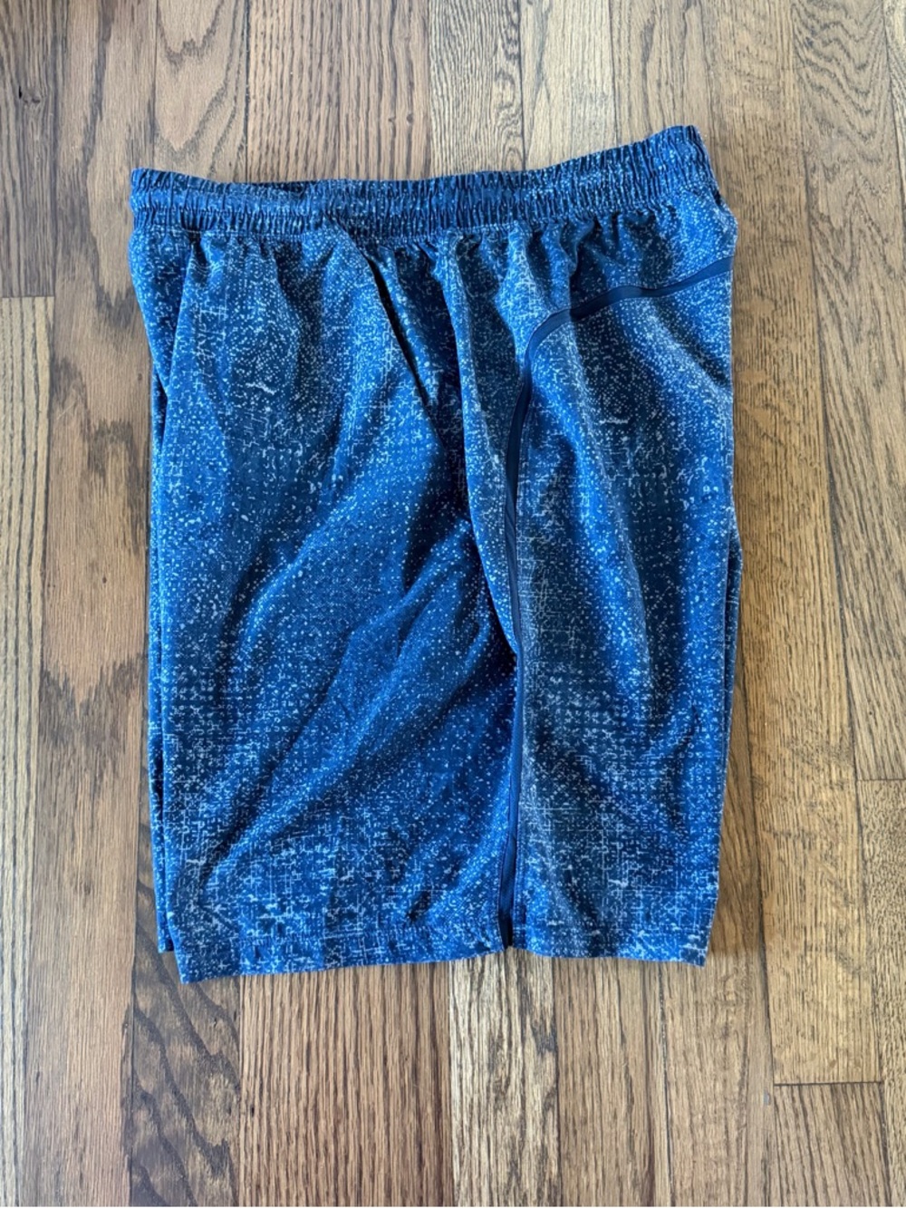 Lululemon Men's Pace Breaker Linerless Short Blue Multi Size M - Picture 13 of 15